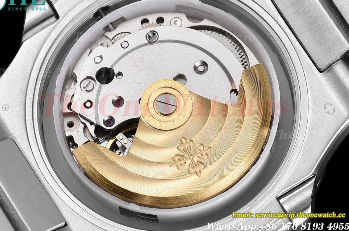 SS MY8215 Nautilus 5711 40mm SS GDF Dial White 0123